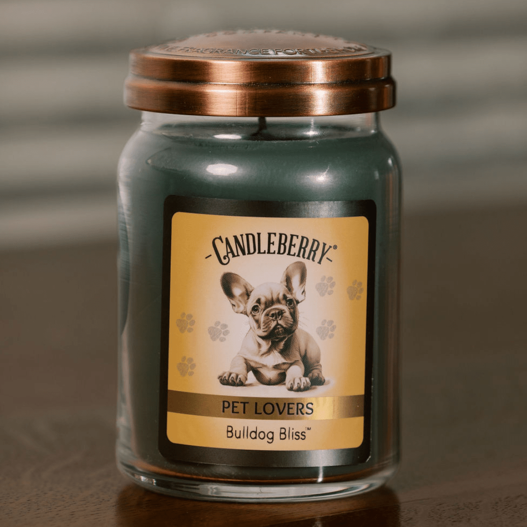 Bulldog Bliss - Large Jar Candle