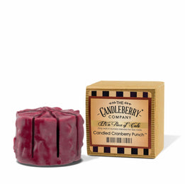 REMINISCENT - CAKE TART WAX MELT - CANDIED CRANBERRY PUNCH - red fruit christmas holiday cozy premium soy vegan essential oil soy coconut wax strong long burning best seller scented candles