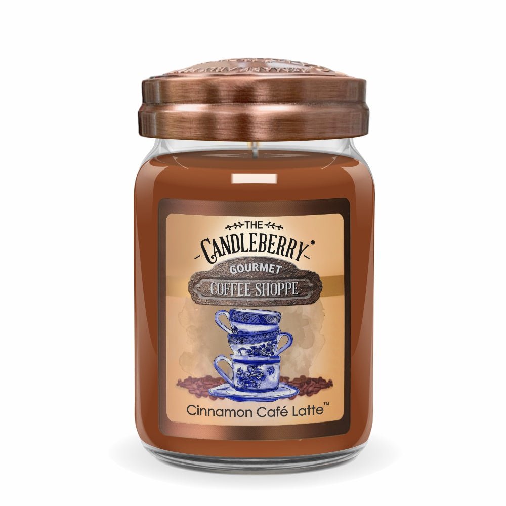 Coffee Shoppe - Cinnamon Café Latte ™, Large Jar Candle - Spring