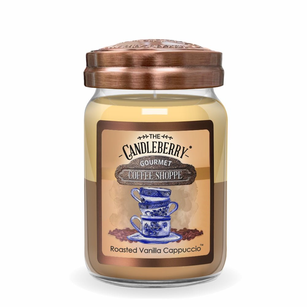 Coffee Shoppe - Roasted Vanilla Cappuccino  ™, Large Jar Candle - Spring