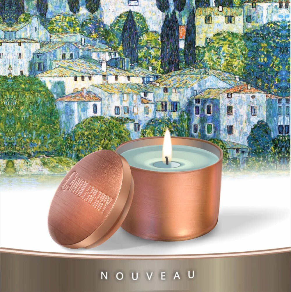 NOUVEAU™ -  Bergamot & Amber™,  Travel Tin Candle