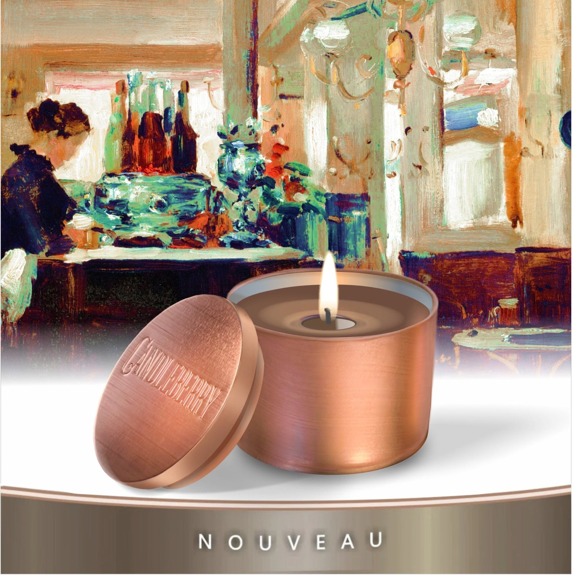 NOUVEAU™ -  Hot Maple Toddy™ Café, Travel Tin