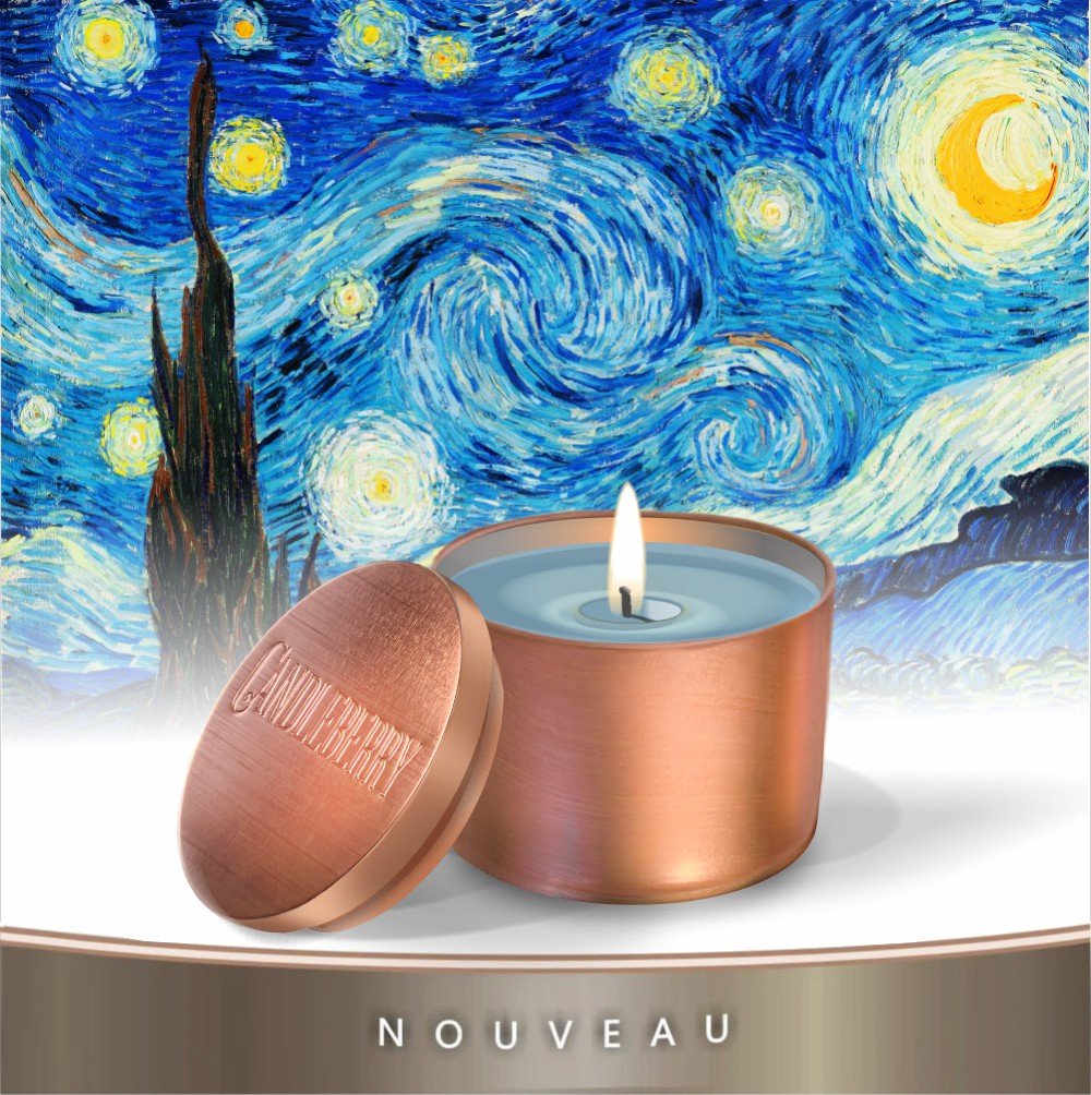 NOUVEAU™ -  Verbena Twilight™,  Travel Tin Candle