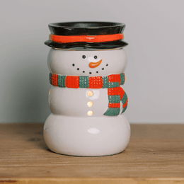 snowman tart warmer