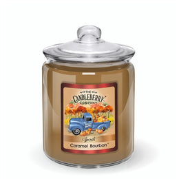 SPIRITS  - CANDY JAR - CARAMEL BOURBON - kentucky whiskey barrel best powerful candles premium scented strong original fine home fragrance soy coconut vegan concentrated tasting jim beam jack daniels buffalo trace wild