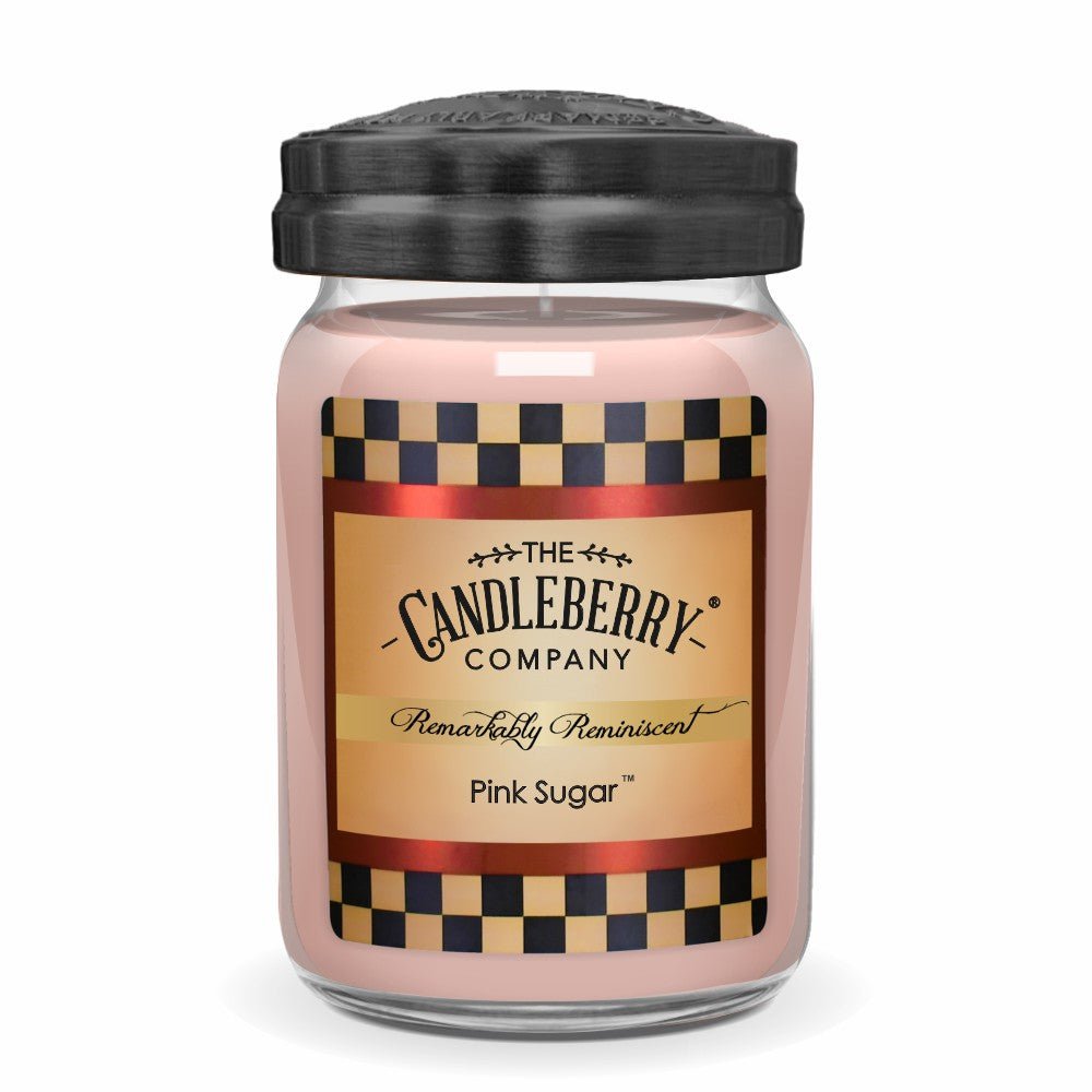 Pink Sugar™, 26 oz. Jar, Scented Candle, by Candleberry - The Candleberry®  Candle Company