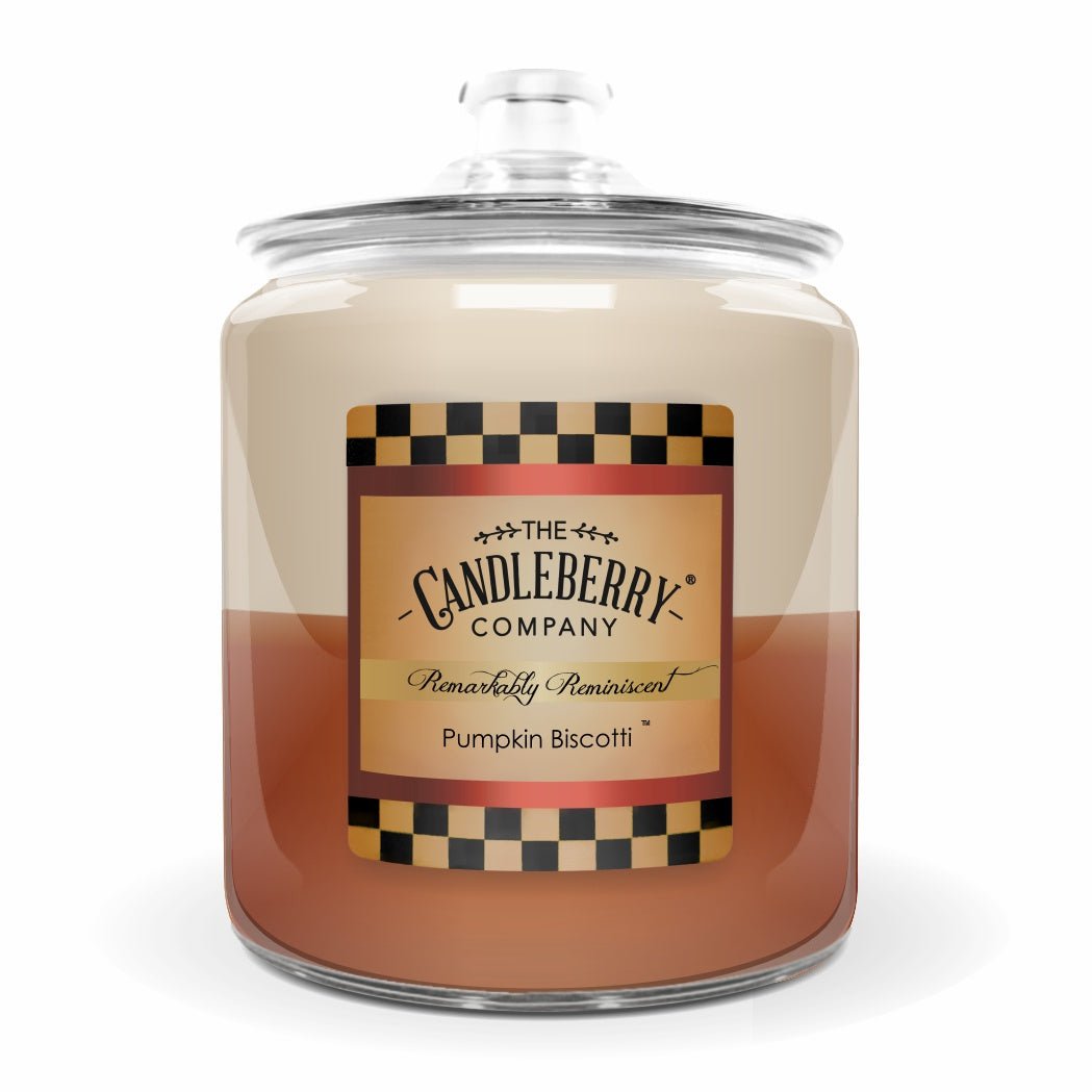 Pumpkin Biscotti™, Cookie Jar, Scented Candle, by Candleberry 