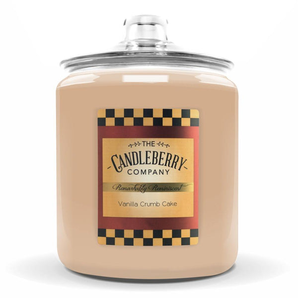 Candleberry Vanilla Crumb Cake , 26 oz. Jar, Scented Candle